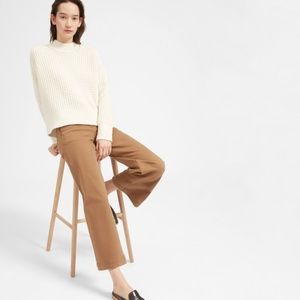 Everlane Wool-Cashmere Waffle Square Crew